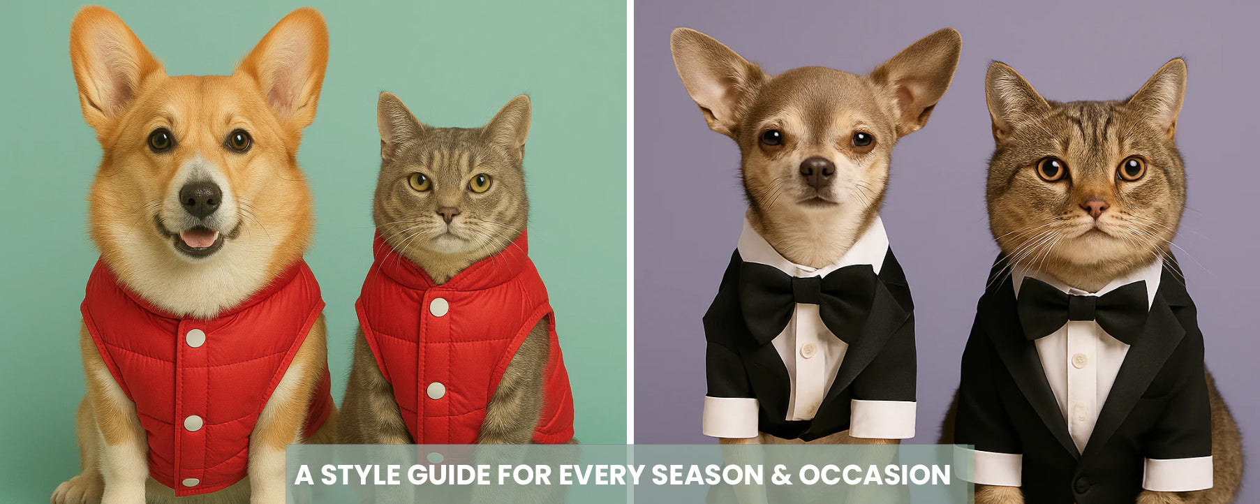Fashion Forward Furbabies: A Style Guide for Every Season & Occasion