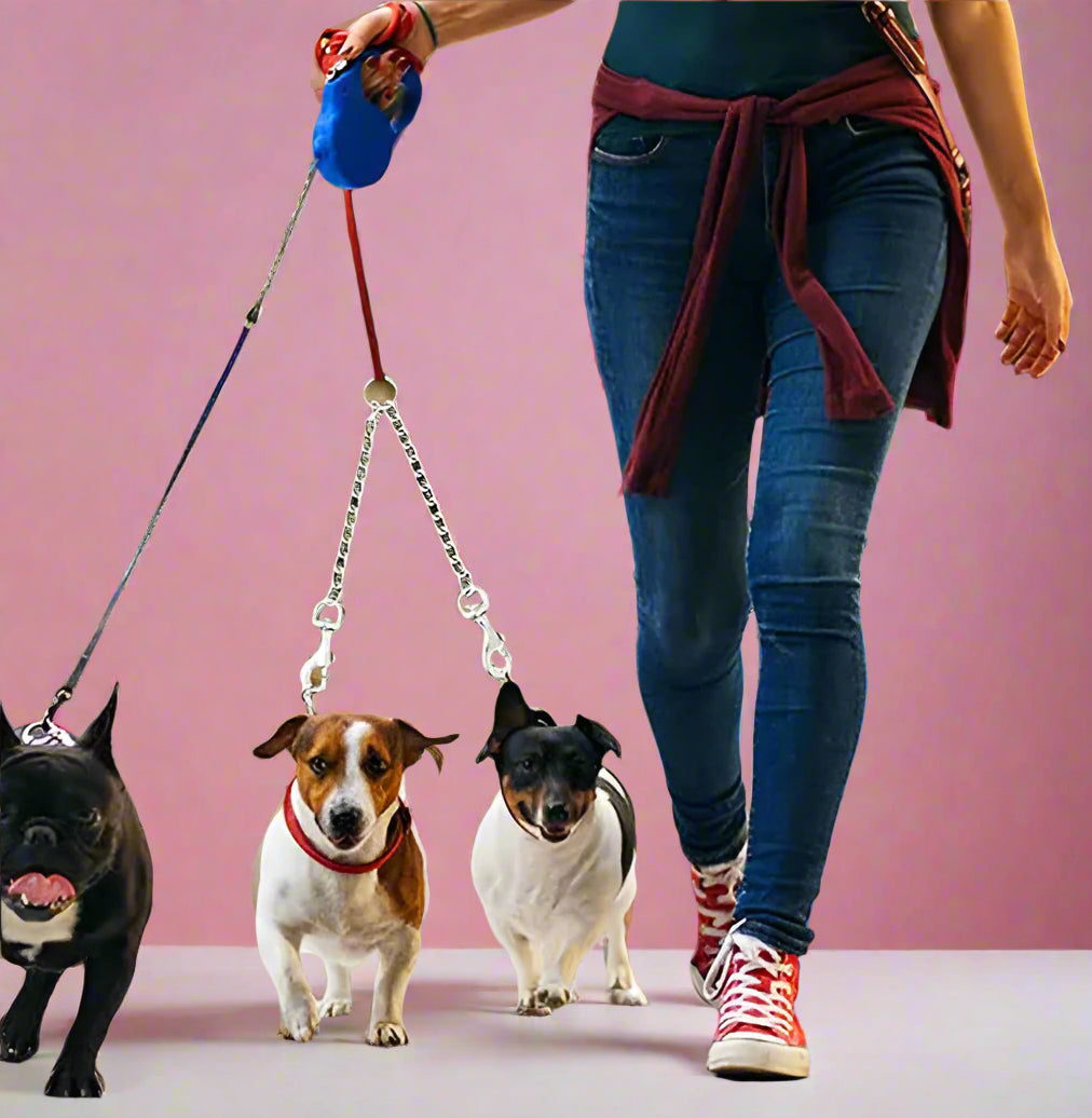 2 dogs Leash Splitter