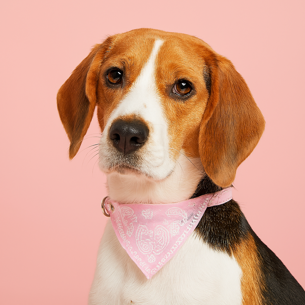 Adjustable Bandana Collar with Scarf