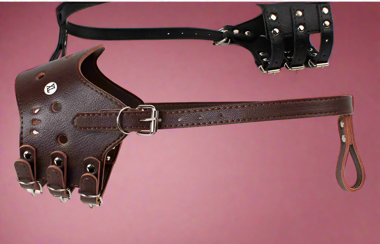 Adjustable  Dog Muzzle Anti-Bark Safe