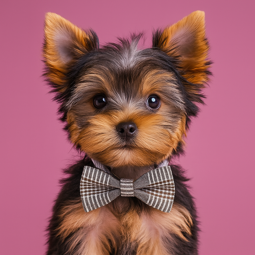 Adjustable Pet Bow for Dogs & Cats  Gray