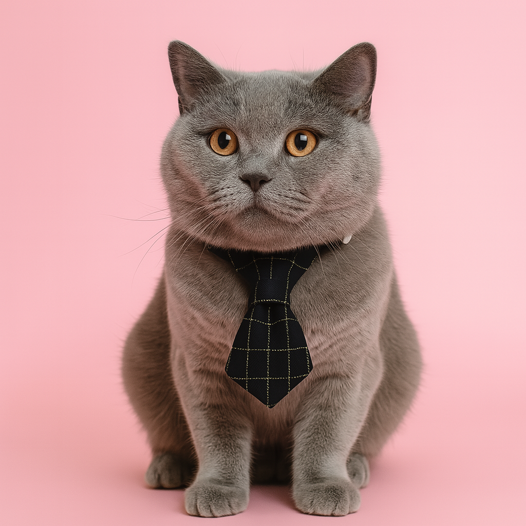 Adjustable Pet Tie for Dogs & Cats Black