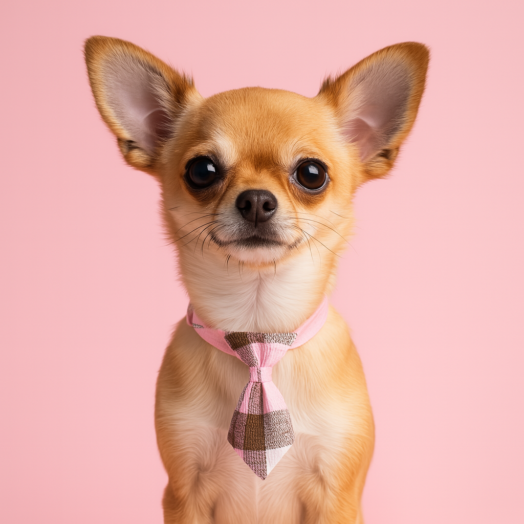 Adjustable Pet Tie for Dogs & Cats Pink