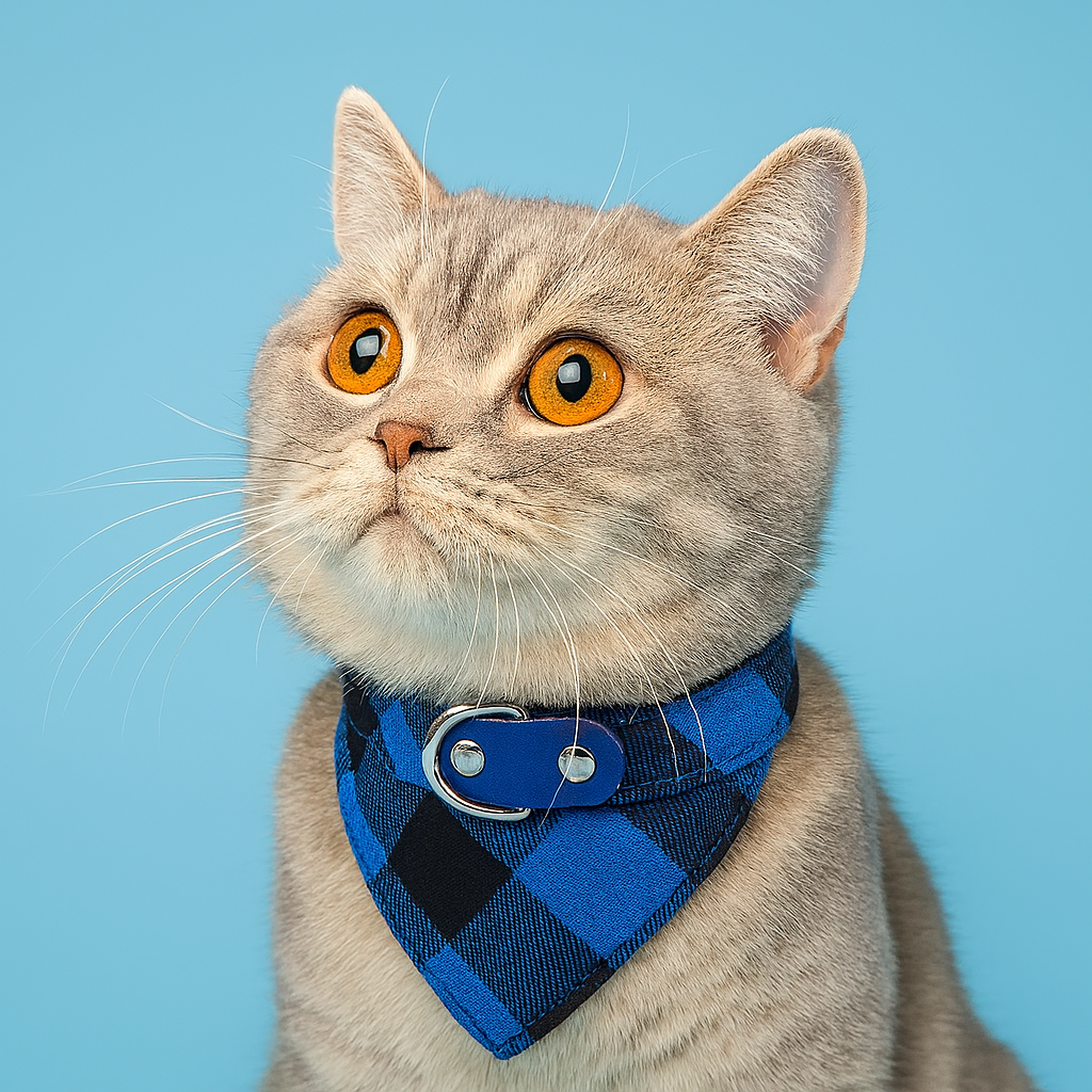 Bandana for Dogs and Cats - Blue