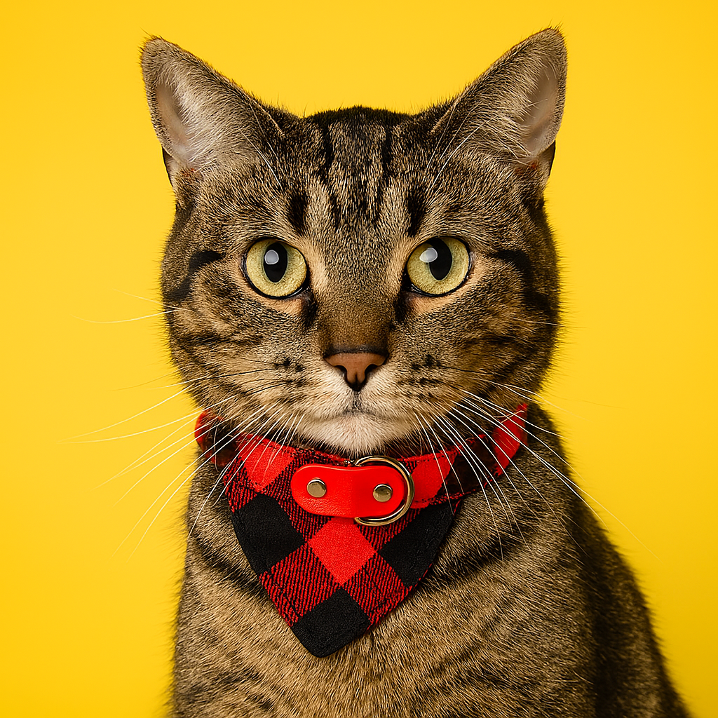 Bandana for Dogs and Cats - Red