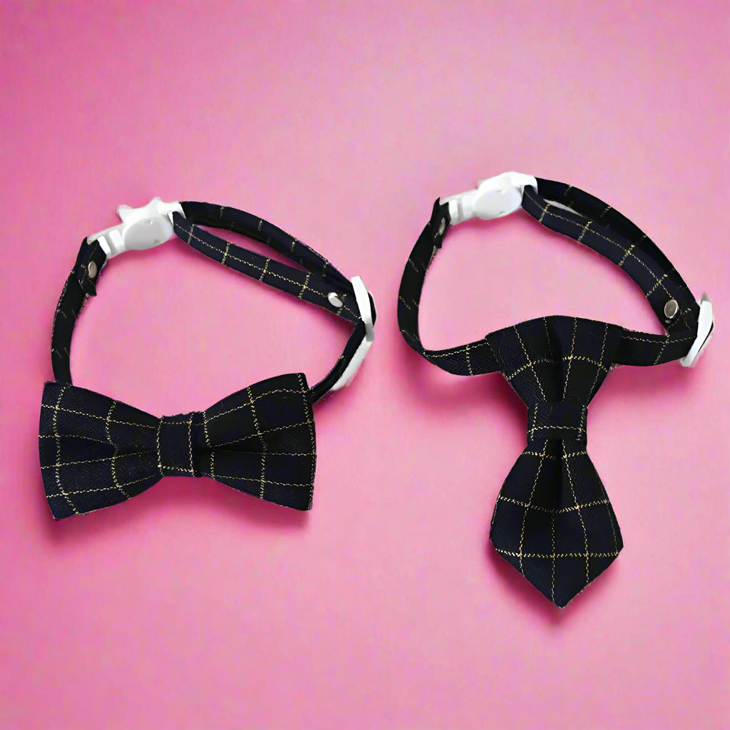 Black Bow Tie for Cat and Dog Pet