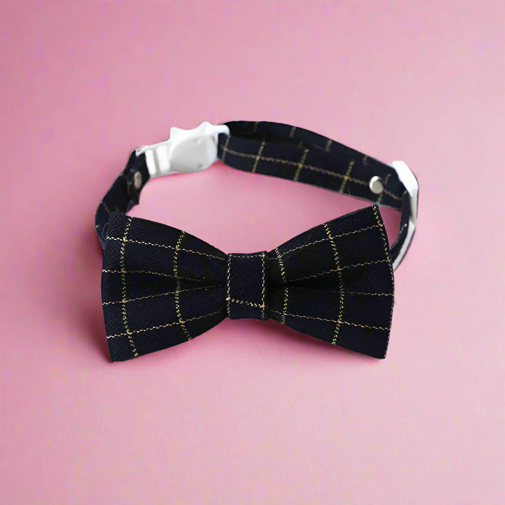 Black Bow Tie for Dog and Cat Pet