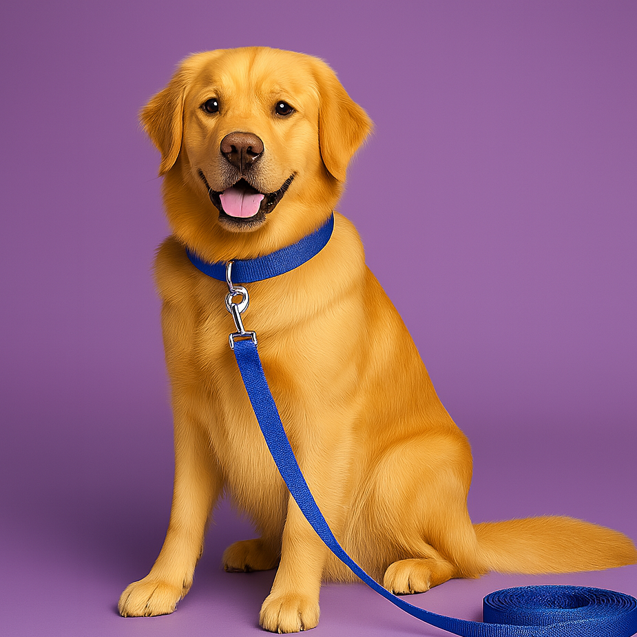 Blue Durable Long Leash for Dog Training