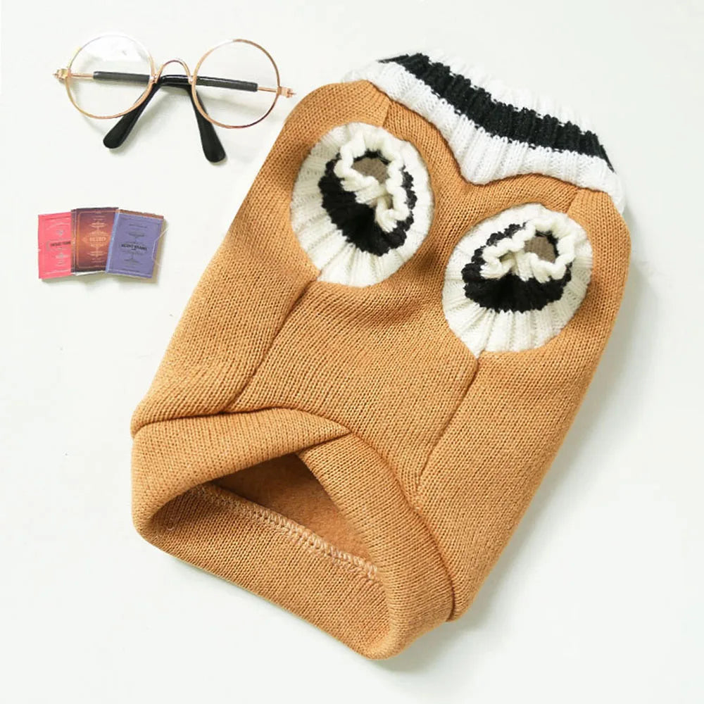 Cat Winter Outfit Mustard Back