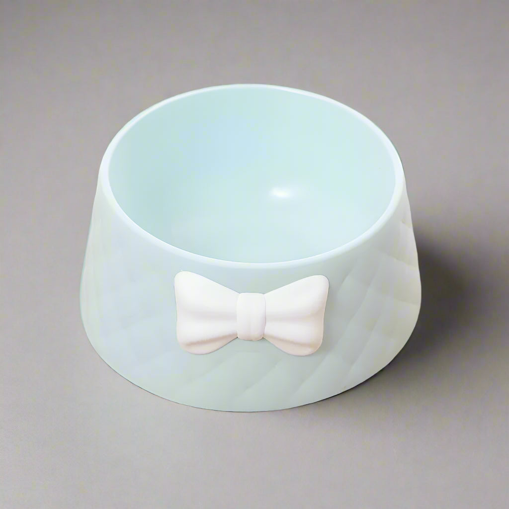 Cat feeding bowl Princess Pet Bowl – Bowknot Dog & Cat Feeder