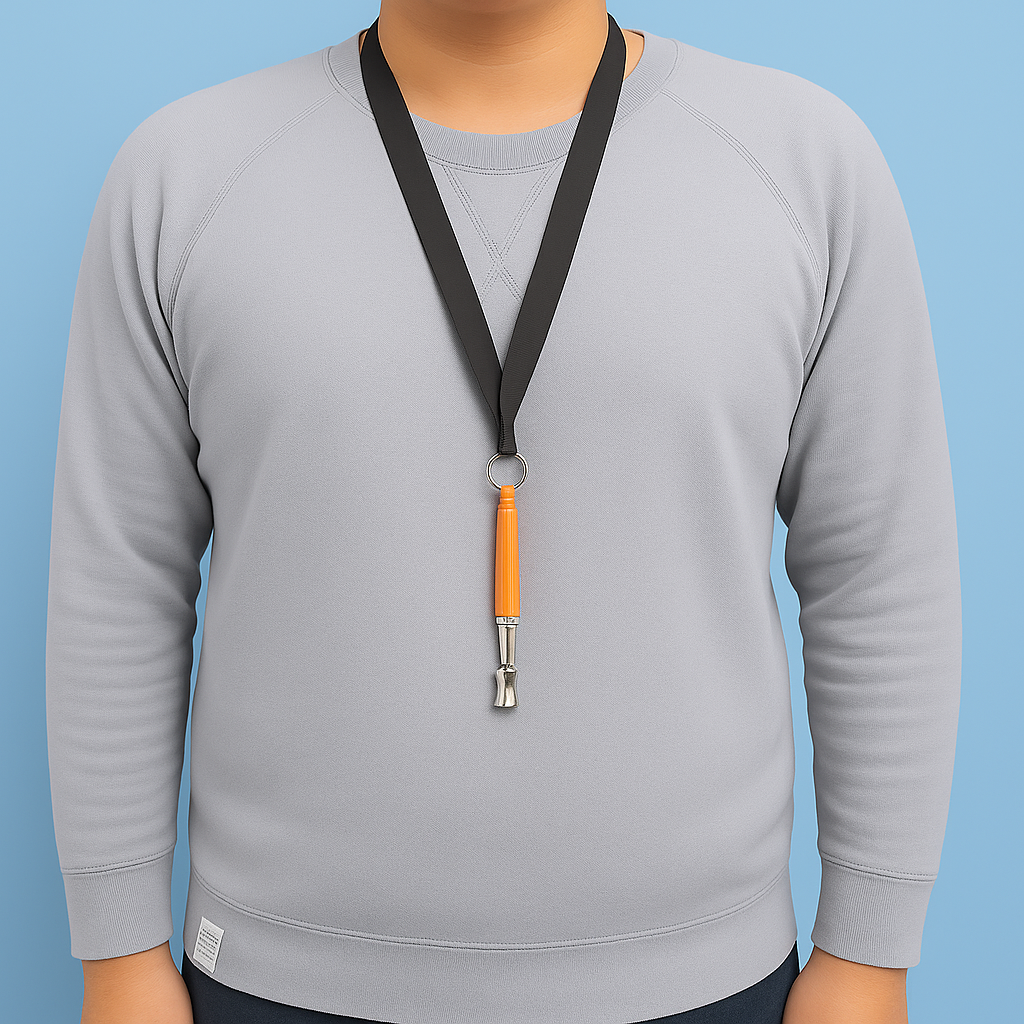 Ultrasonic Dog Whistle for Training & Bark Control - Orange