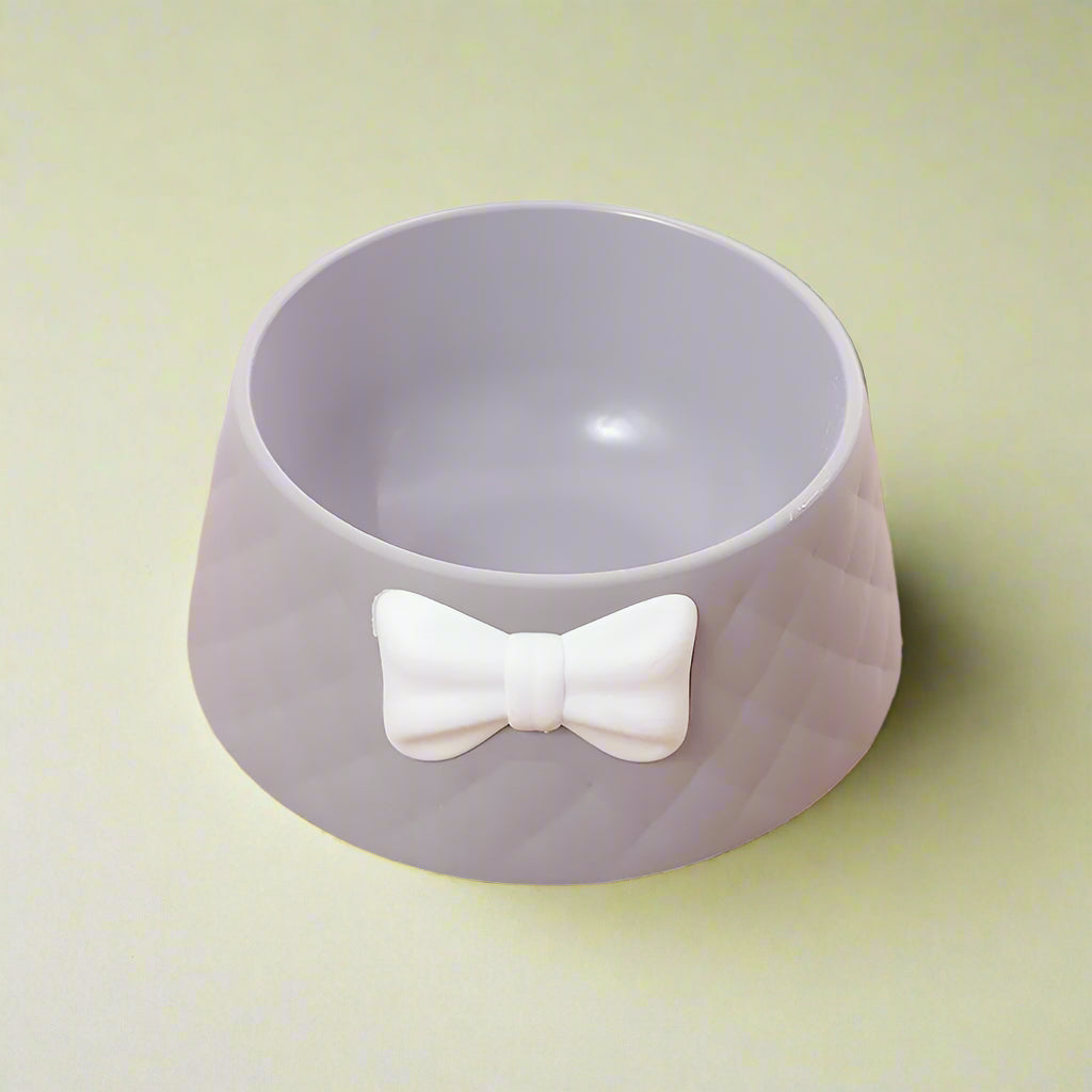 Dog feeding bowl Princess Pet Bowl – Bowknot Dog & Cat Feeder