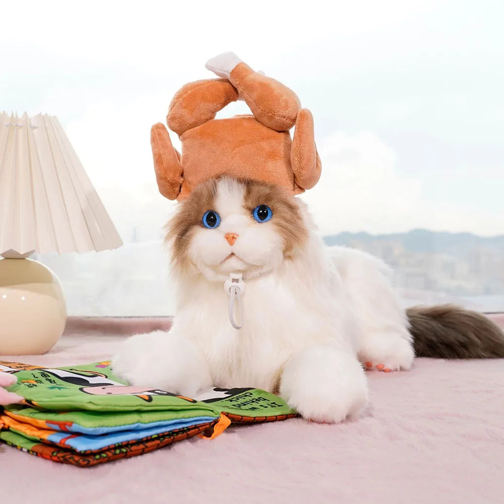 Funny Pet Hat | Cute Cosplay Dress-Up Cap for Halloween, Christmas & Parties - Chicken