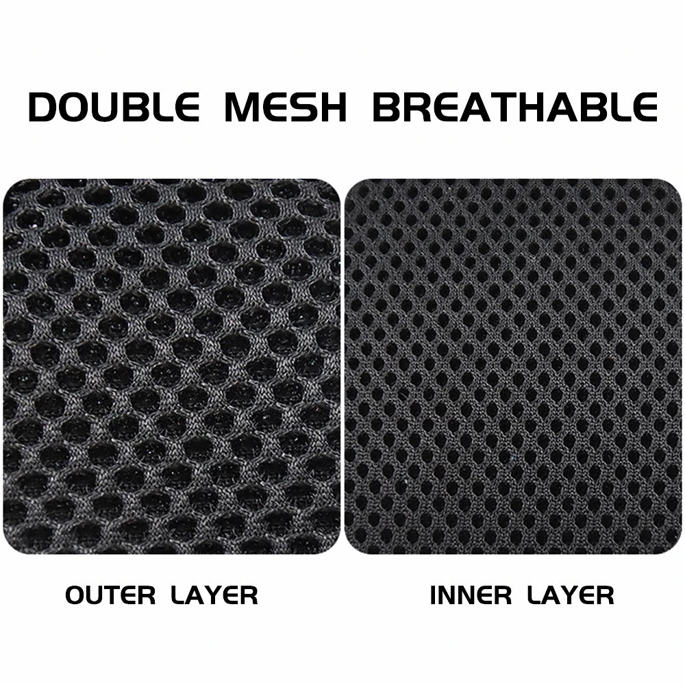 Mesh Harness set for dog in Black