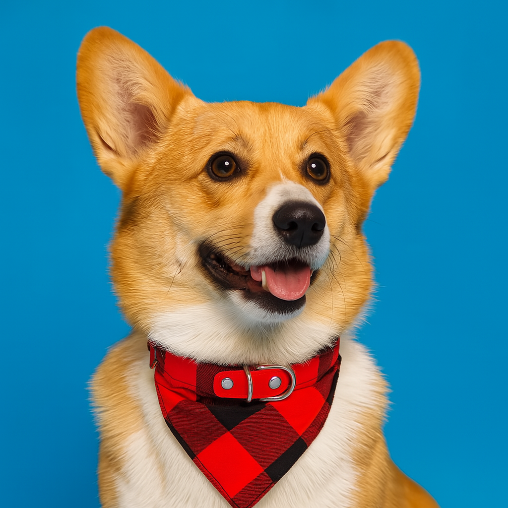 Pet Bandana for Dogs and Cats - Red