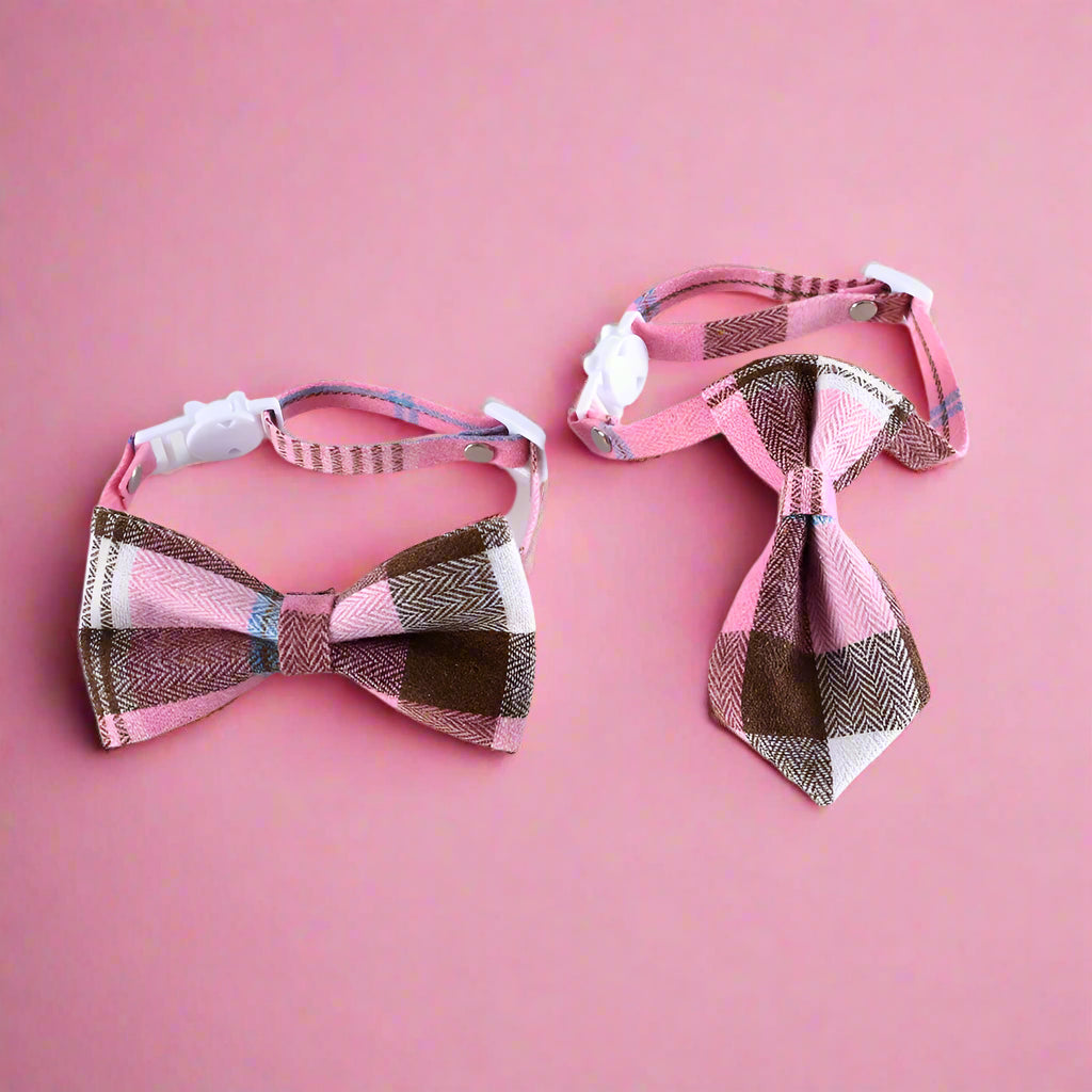 Pink Bow tie for Cat and Dogs