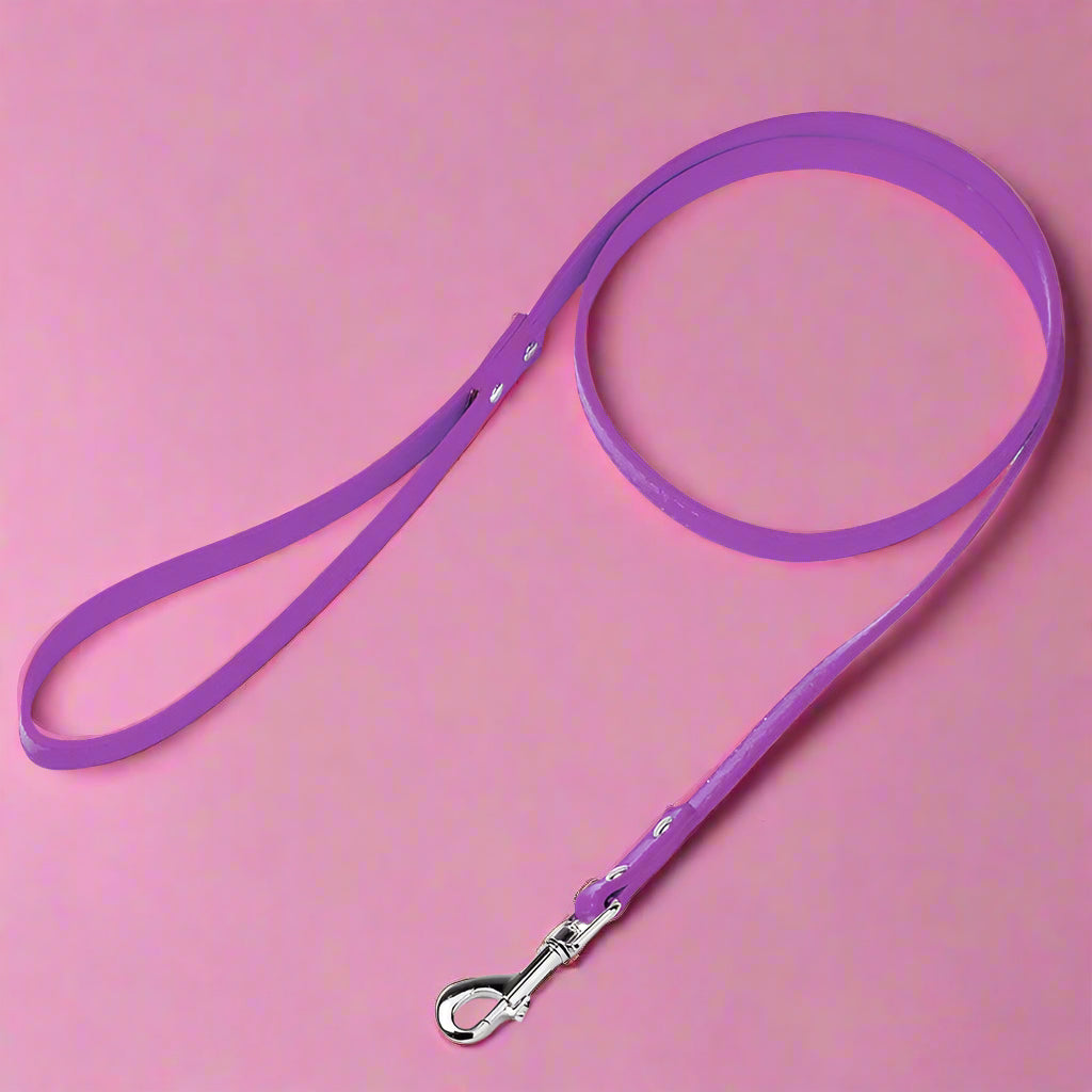 Purple color leash for dogs
