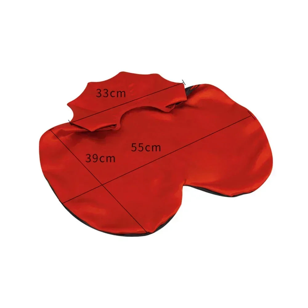 Red dog cape with measurements