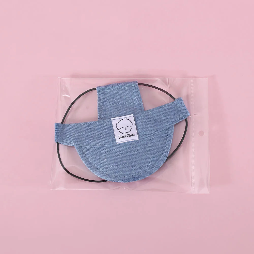 Dog Hat with Ear Holes Baseball Cap - Pink