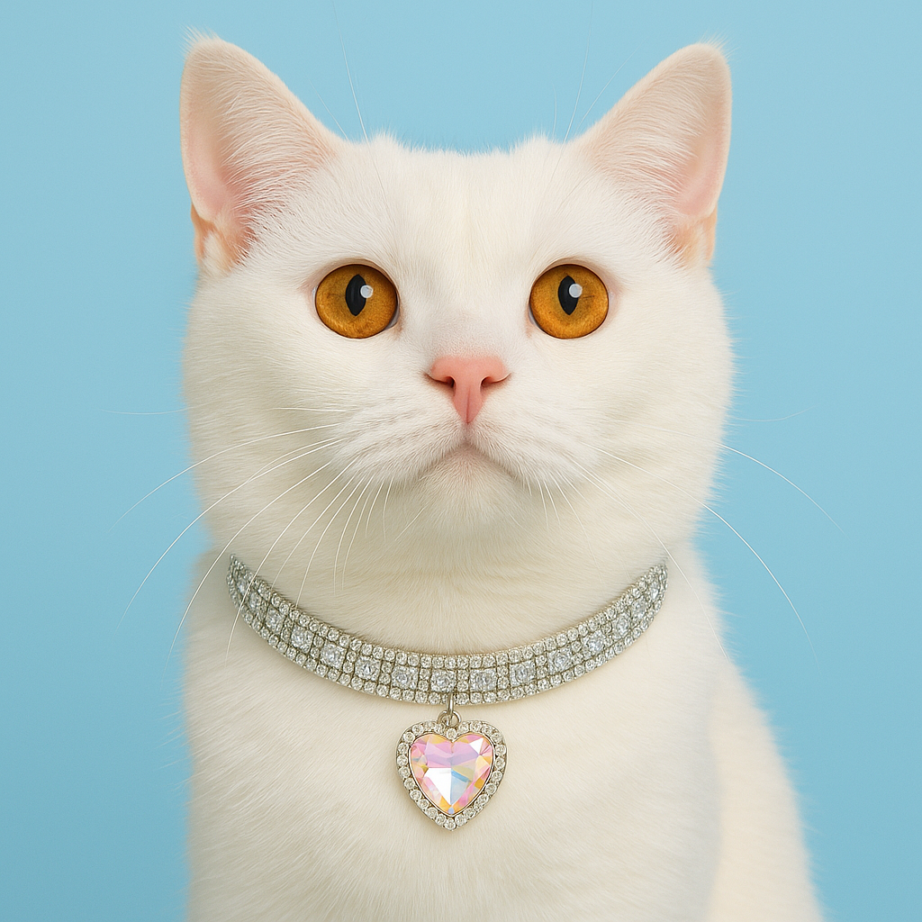 Silver Neclace for Pets
