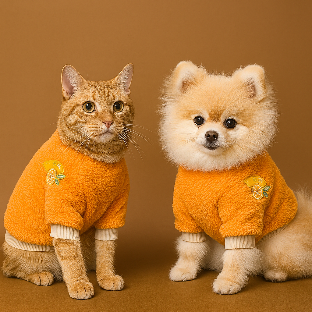  Soft Fleece Winter Pet Coat for Dogs & Cats