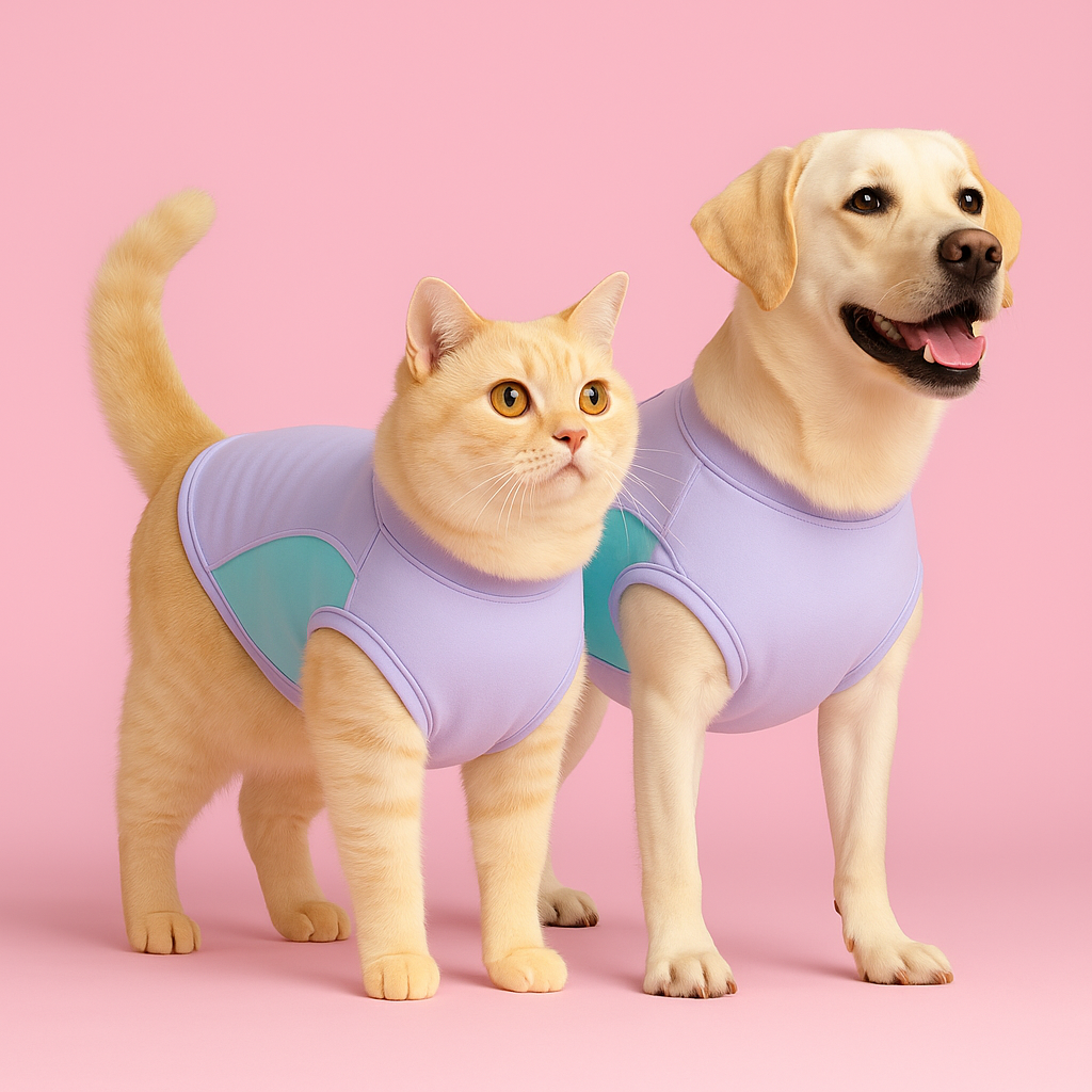 Summer Cooling Vest for Dogs & Cats - Sky