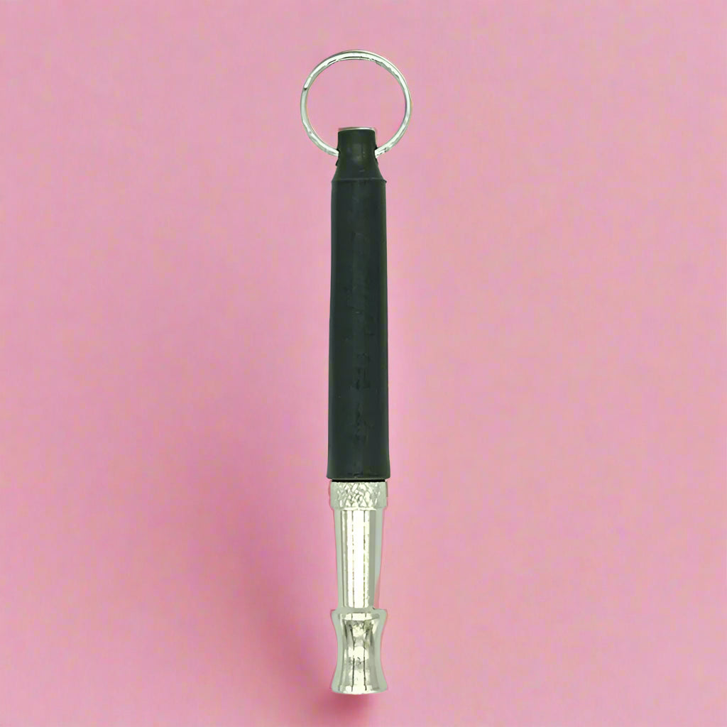 Ultrasonic Dog Whistle for Training & Bark Control - Black