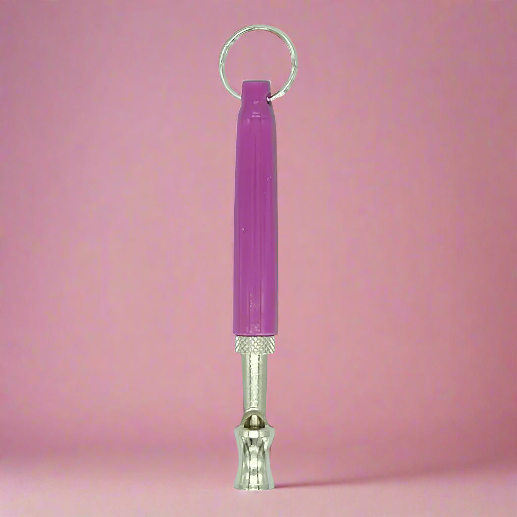 Ultrasonic Dog Whistle for Training & Bark Control - Purple