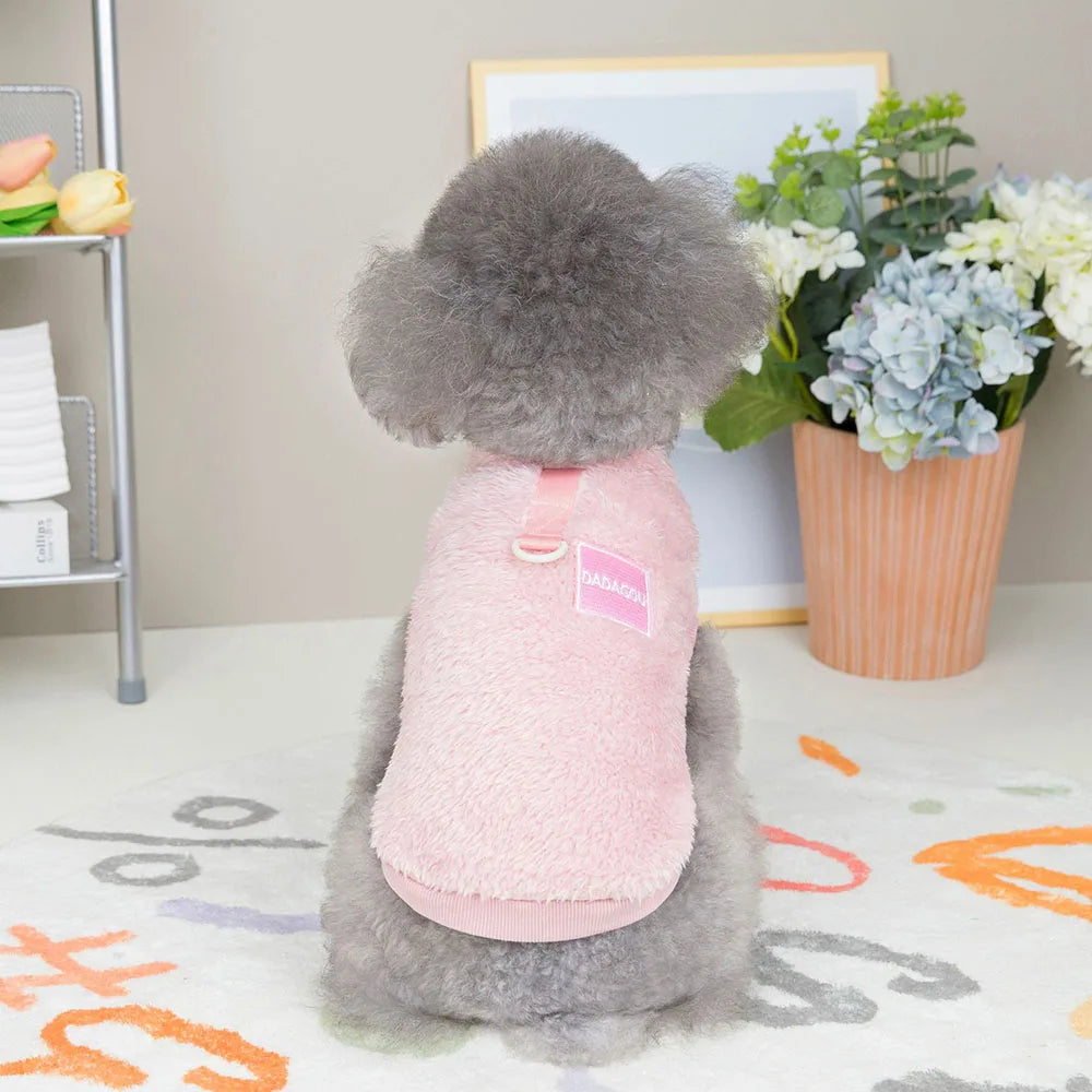 Warm Fleece Dog Sweater for Pets