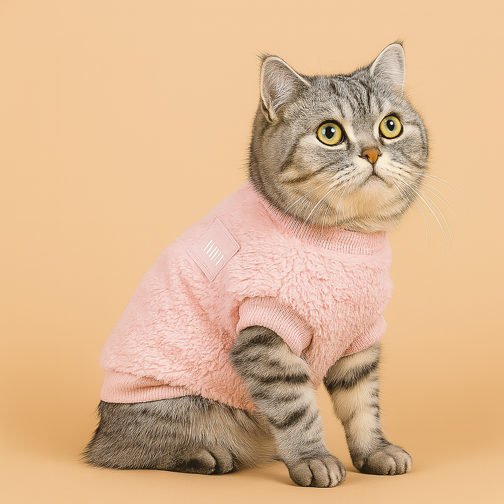 Warm Fleece Sweater for Small Pets