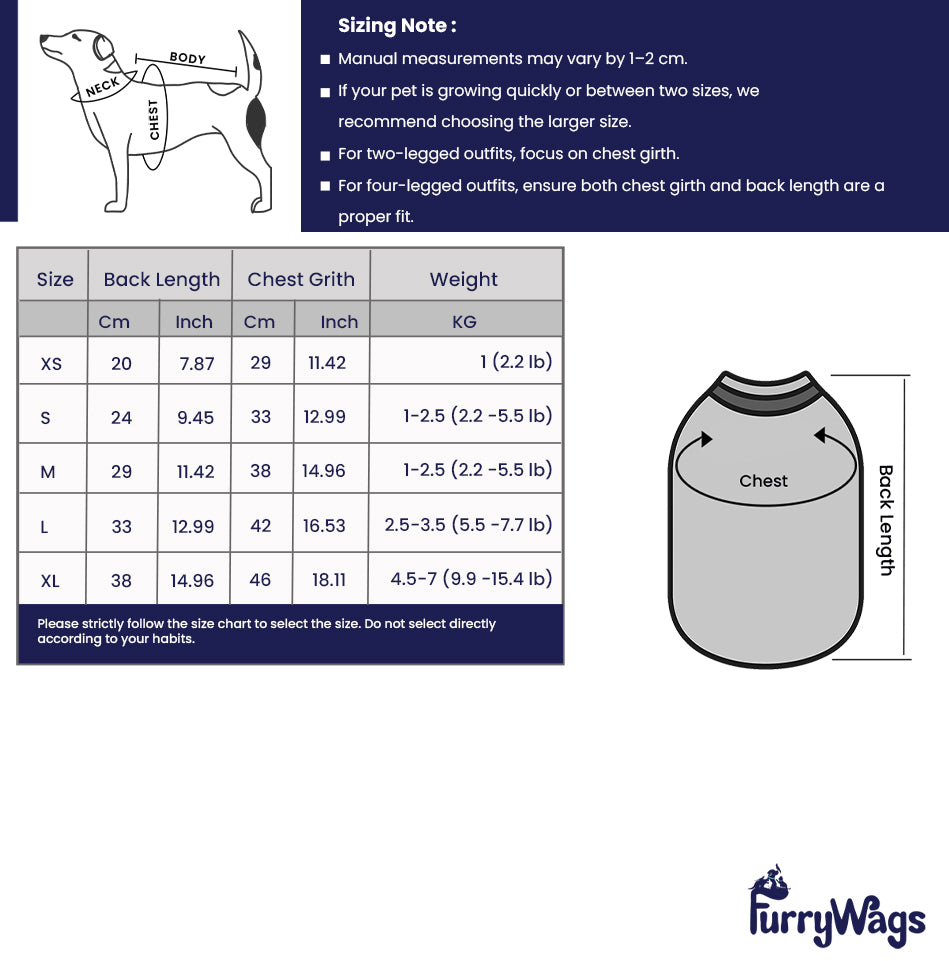 Warm Padded Winter Dog & Cat Coat - Gray