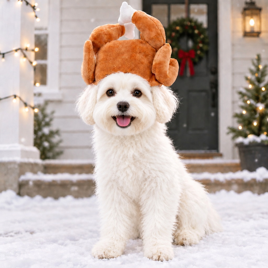 Funny Pet Hat | Cute Cosplay Dress-Up Cap for Halloween, Christmas & Parties - Chicken