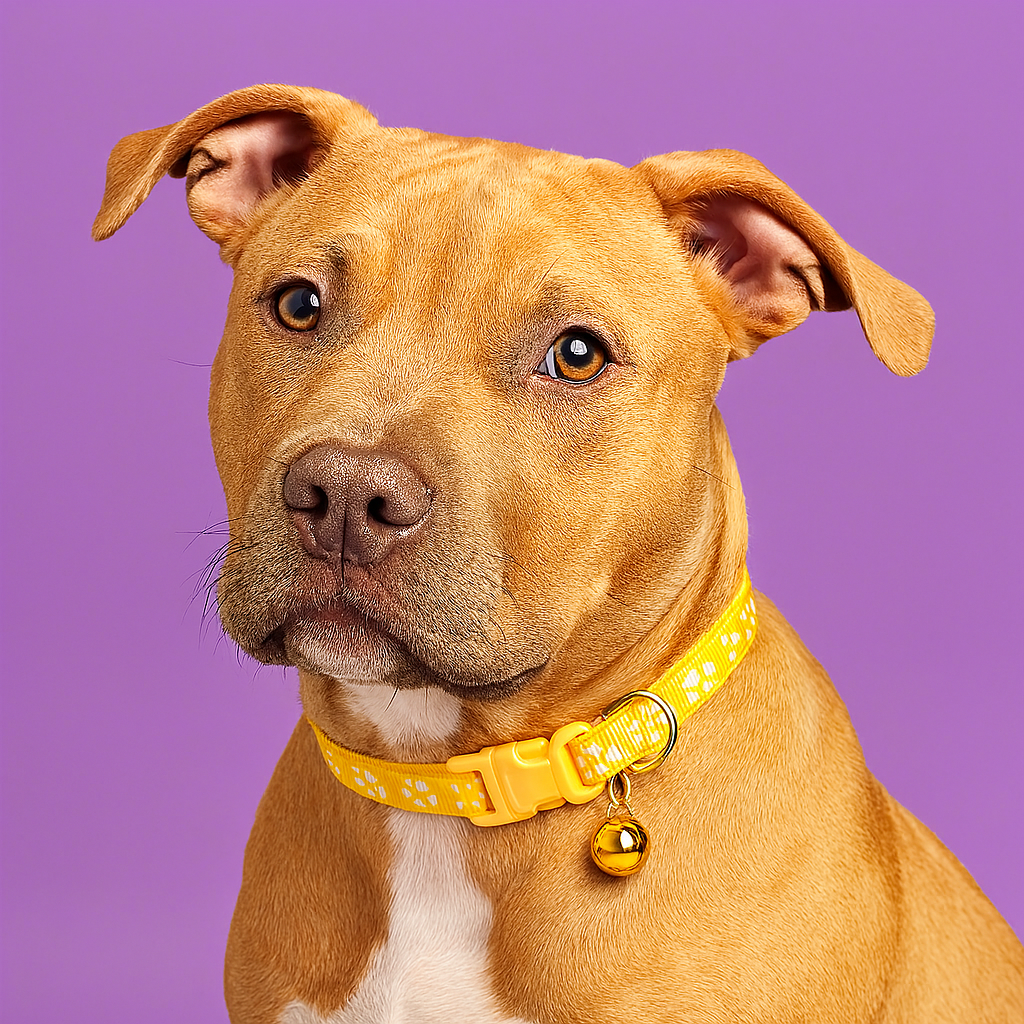 Yellow - Kitten & Puppy Collar with Bell