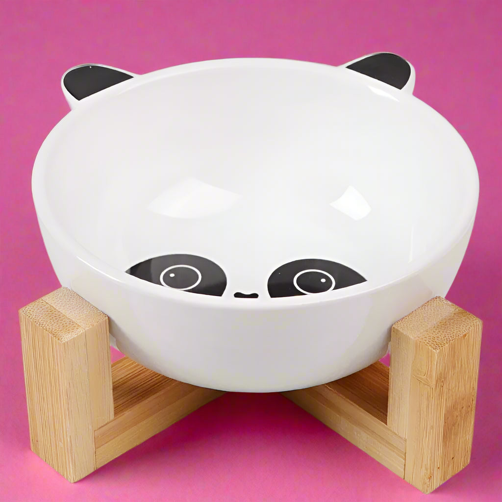 best pet feeder
Raised Ceramic Dog Bowl – No-Spill Cartoon Pet Dish