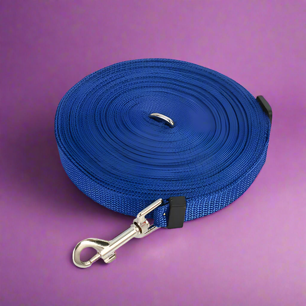 blue Durable Long Leash for Dog Training