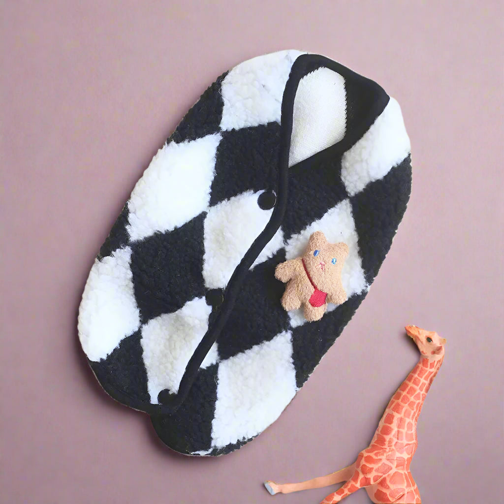 cat apparel  Fashion Plaid Cat Jacket for Cold Weather