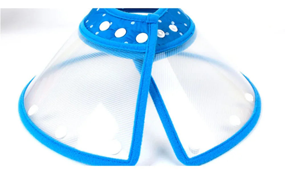 comfortable recovery cone Soft Adjustable Pet Recovery Cone Collar for Dogs & Cats