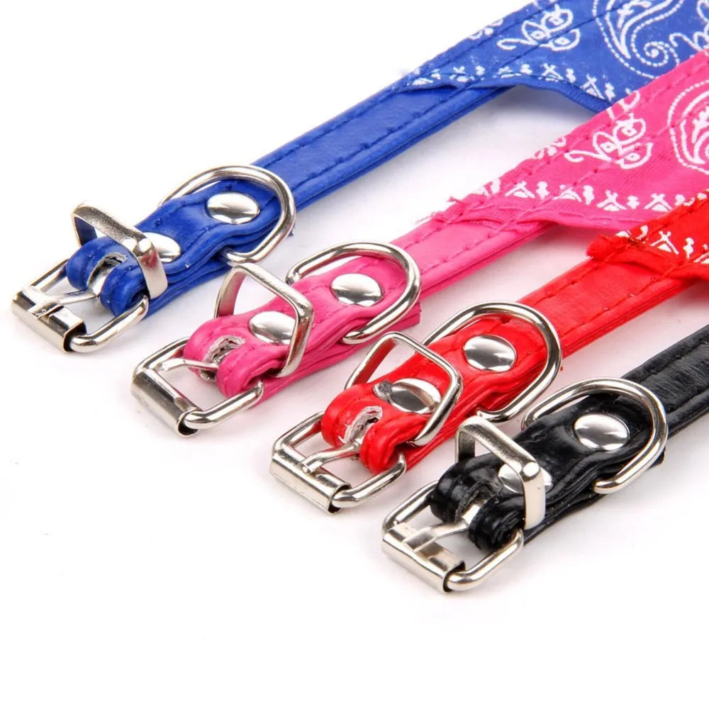 cute cat bandana
 Adjustable  Cat Bandana Collar with Scarf