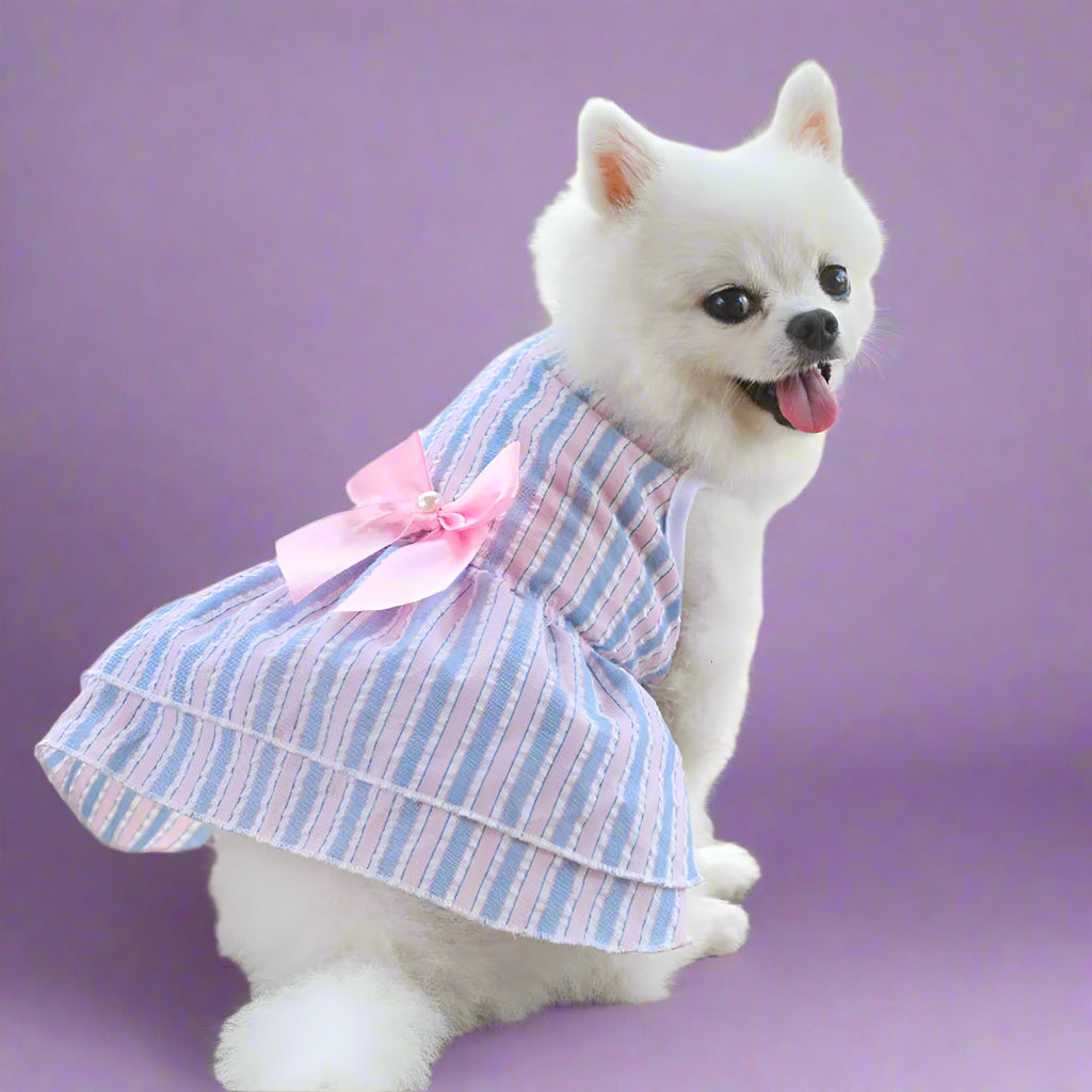 cute dog clothes
 Summer Dog Dress for Small Pets