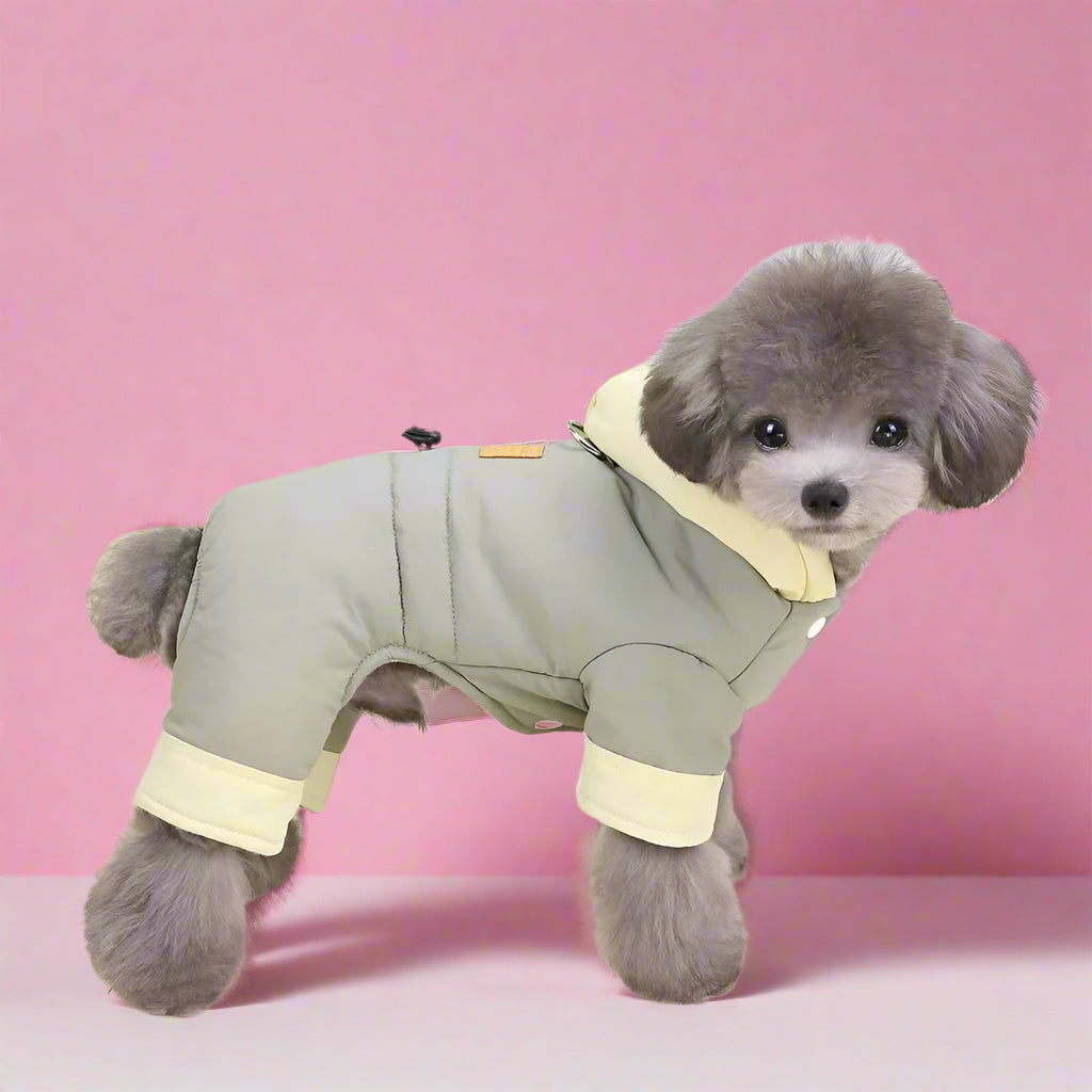 dog clothes Small Dog Padded Winter Snowsuit