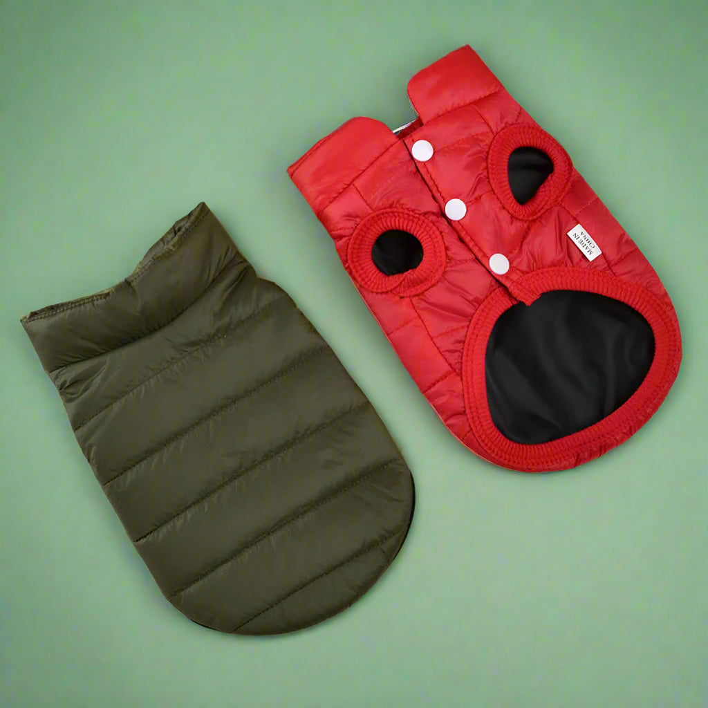 dog clothes Sporty Warm Coat for Small Dogs & Cats