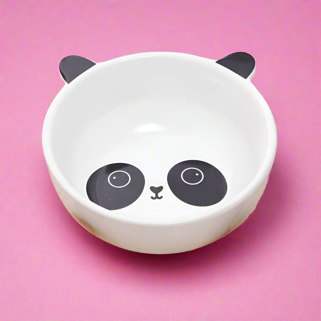 dog feeder
 Raised Ceramic Dog Bowl – No-Spill Cartoon Pet Dish