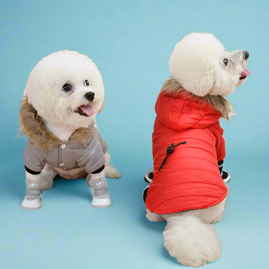 furrywags Warm Padded Winter Dog Coat