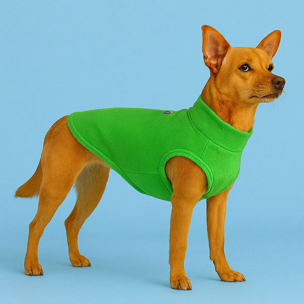 green dog vest for pet dogs