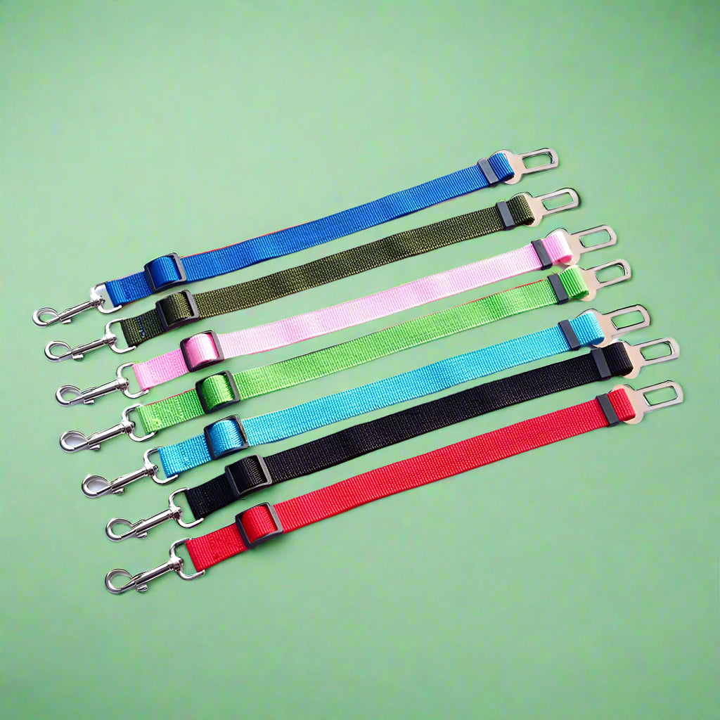 heavy duty dog leash
 Adjustable Pet Car Seat Belt Safety Leash