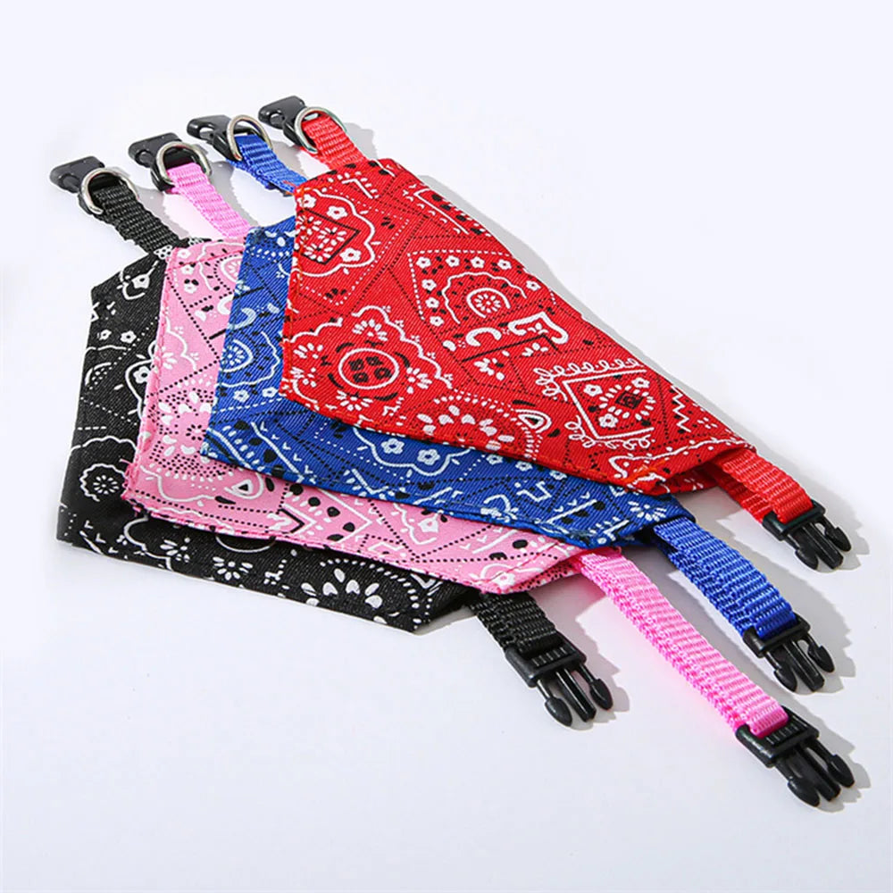 pet bandanas for large dogs
 Adjustable Dog Bandana Collar for Small to Large Pets