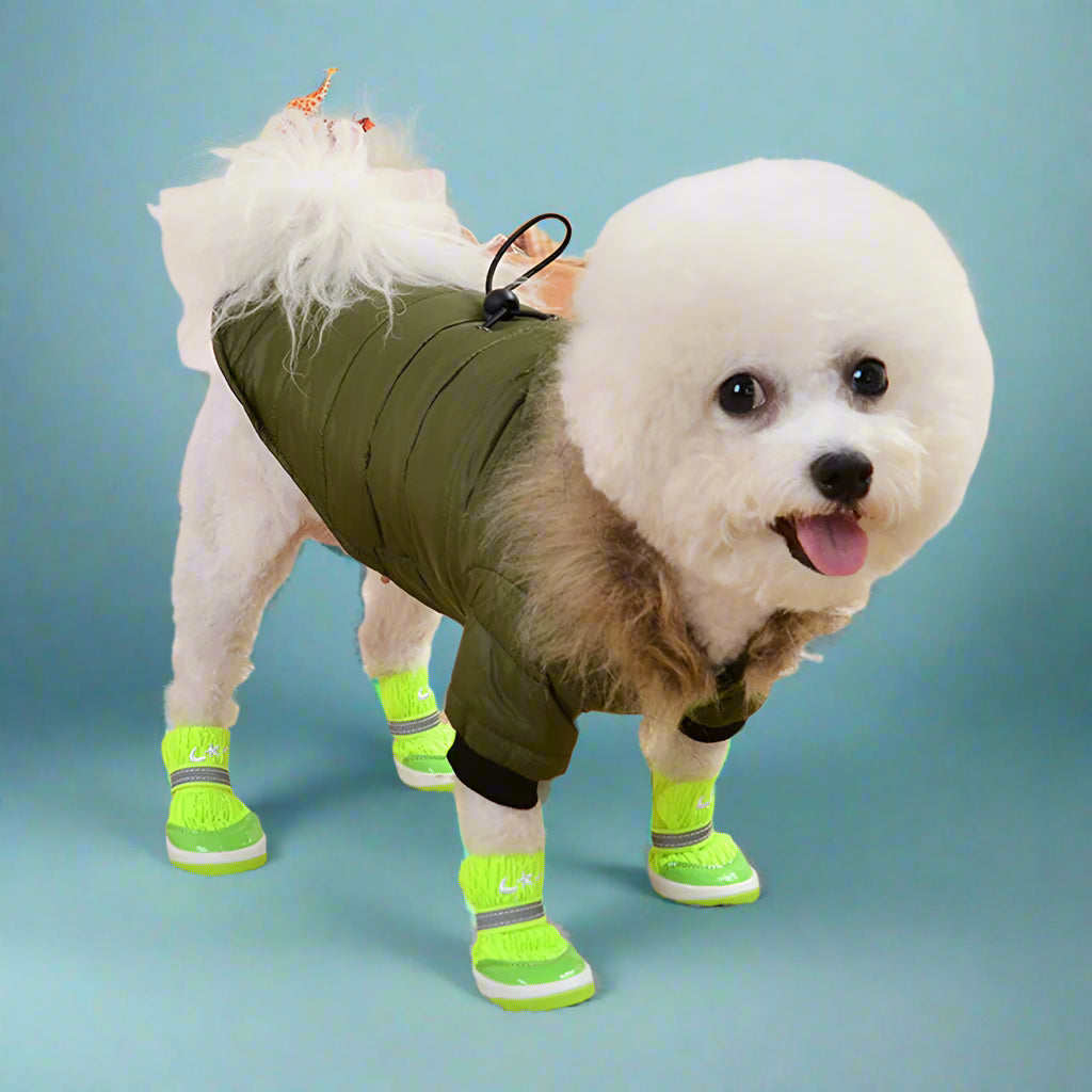 pet clothes Warm Padded Winter Dog Coat