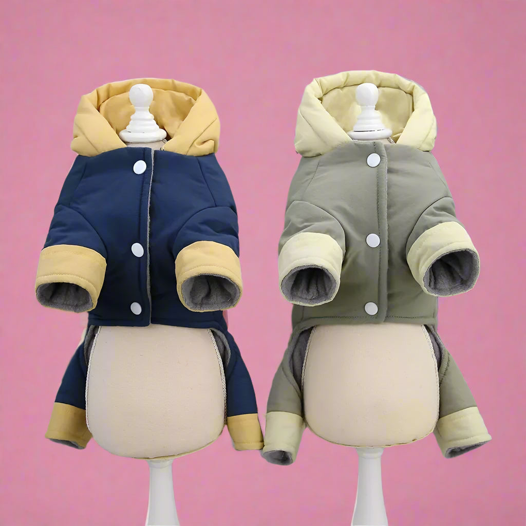 pet clothes store Small Dog Padded Winter Snowsuit