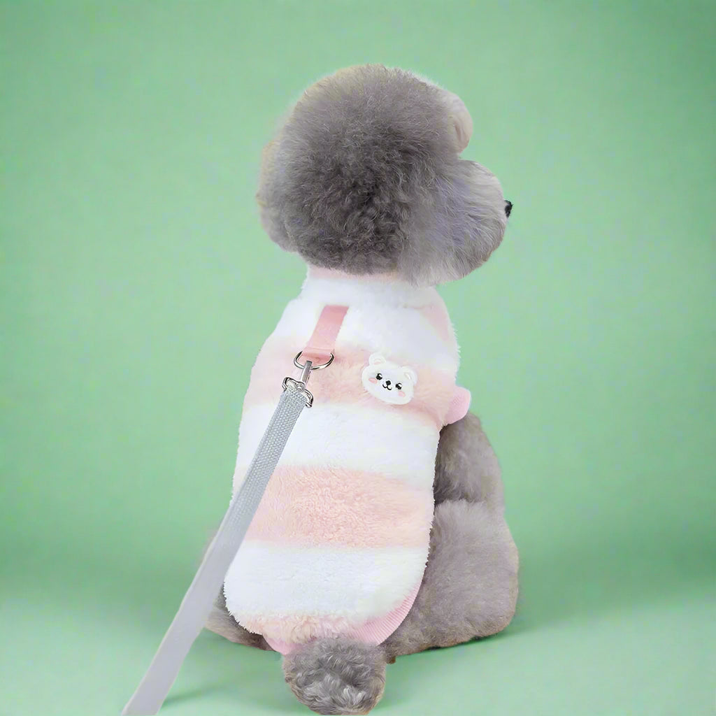 pet clothing Warm Fleece Pet Sweater for Small Dogs & Cats