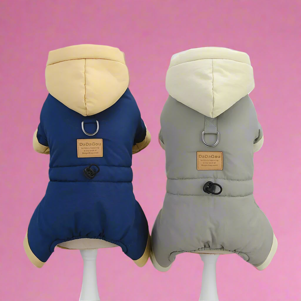 pet outfits Small Dog Padded Winter Snowsuit